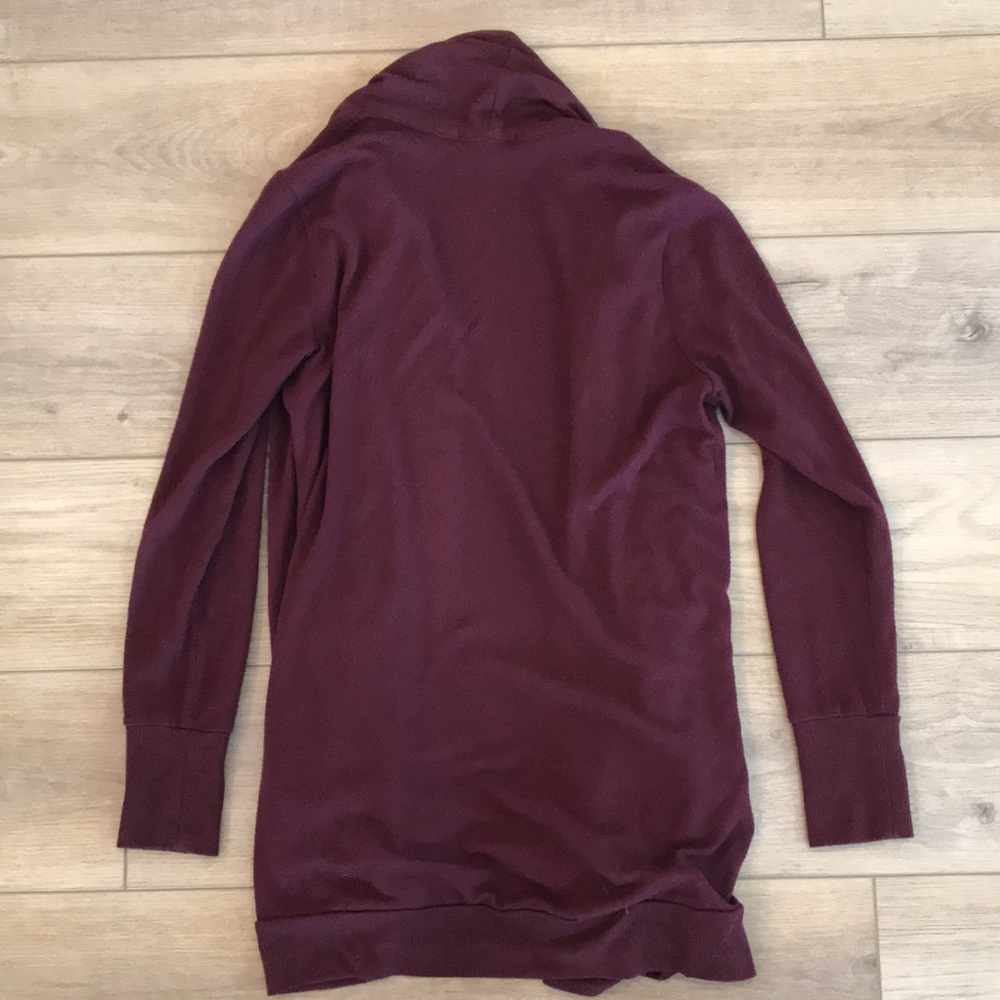 Gibson Cozy Ribbed Open-Front Cardigan - Picture 5 of 5